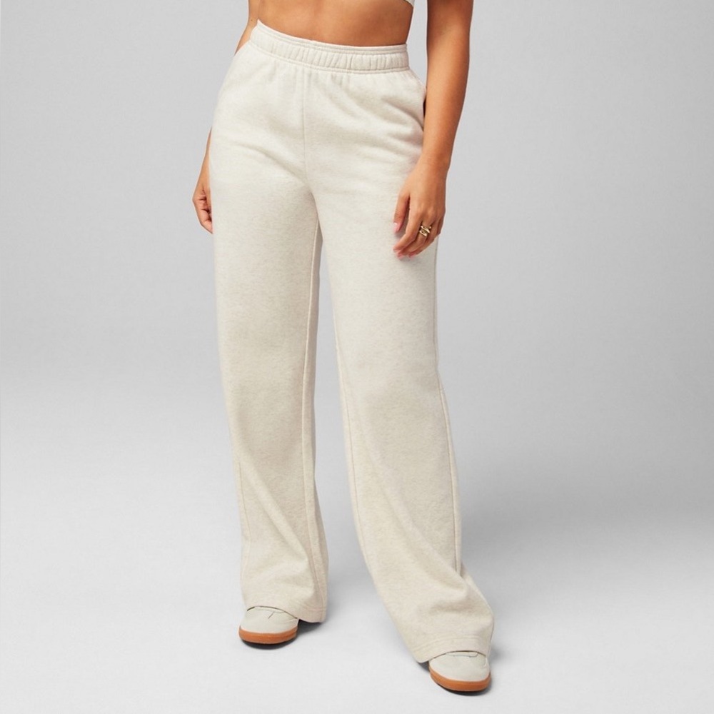 Fabletics Cozy Fleece Wide Leg Sweatpant XXL